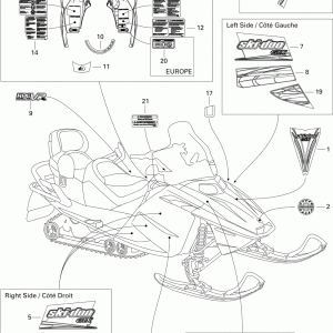Abtibild 2006 Ski Doo Mx-Z 380F nr.11