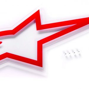 Actibild pentru Perete Alpinestars Astars Plexi Logo