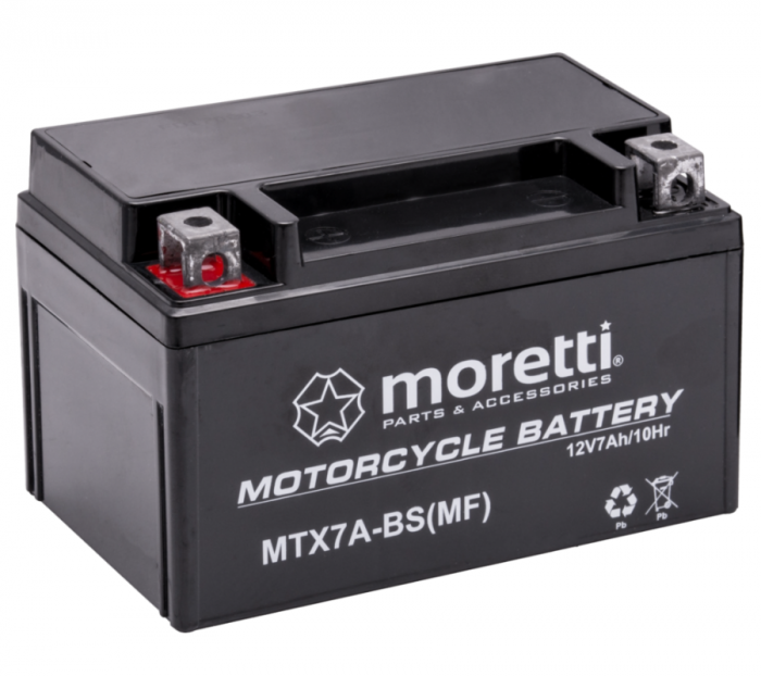 Acumulator Moretti AGM (Gel) MTX7A-BS