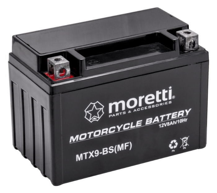 Acumulator Moretti AGM (Gel) MTX9-BS