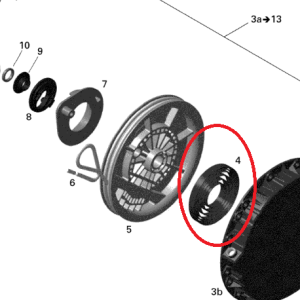 Arc revenire cuplaj pornire Ski-DOO Summit X 800RETEC XM-145