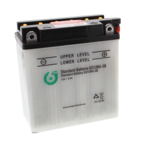 Baterie 12V5Ah moto + electrolit 6-ON 12N5-3B