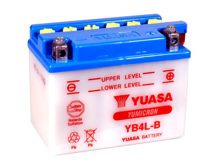 Baterie moto 12V4AH (YB4LB), Yuasa – ofertă, preț și specificații