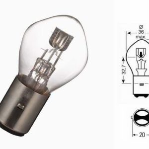 Bec BOSMA 12V 35 35W BA20d S2