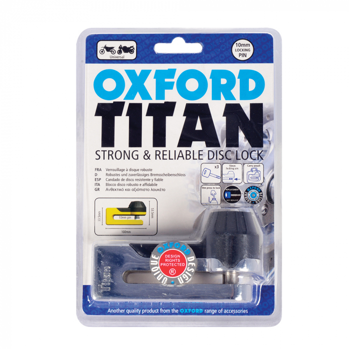 Blocaj disc frana Oxford Titan