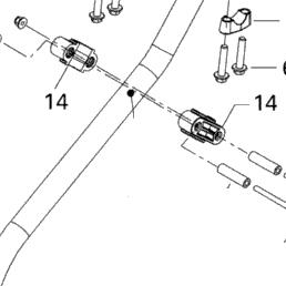 Bucsa coloana directie Ski-Doo nr14, BRP – ofertă, preț și specificații