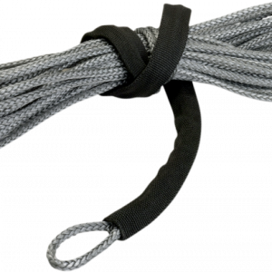 Cablu sintetic Moose Plow pentru troliu 5mm x 15.2m gri