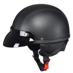 Casca moto Brain Cap Awina TN-8689, cu protectii urechi, marima M, culoare negru, Awina