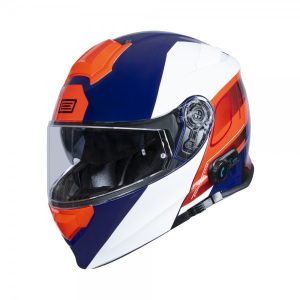Casca moto Origine Delta BT Row rabatabila cu ochelari, Bluetooth incorporat, culoare rosu alb, marime M, Origine – ofertă, preț și specificații