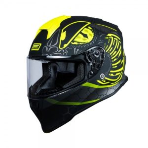 Casca moto Origine Dinamo Fighter, culoare fluo galben negru mat, marime L, Origine – ofertă, preț și specificații