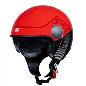 Casca moto jet cu ochelari