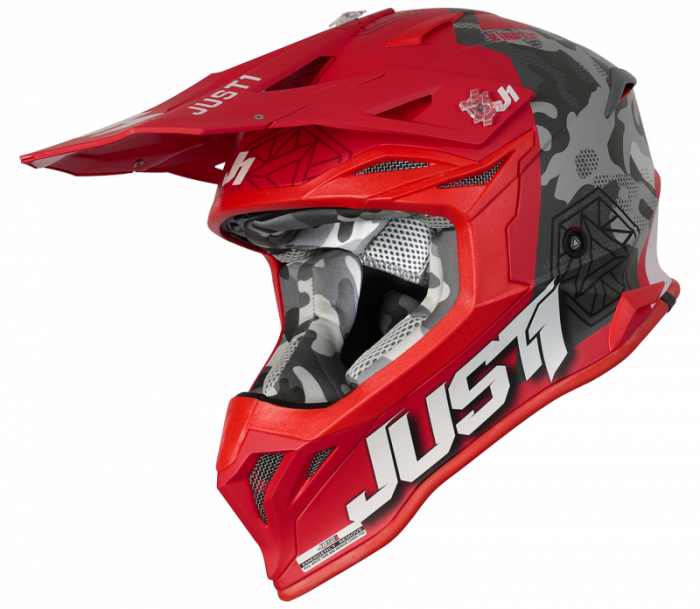 Casca motocross atv JUST1 J39 Kinetic Camo