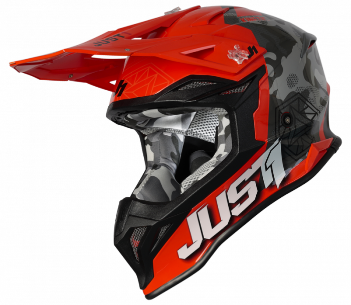 Casca motocross atv JUST1 J39 Kinetic Camo