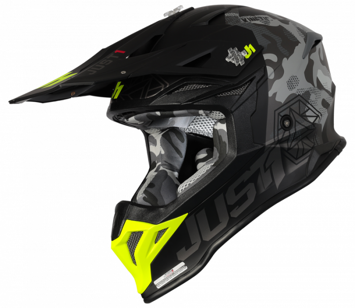 Casca motocross atv JUST1 J39 Kinetic Camo