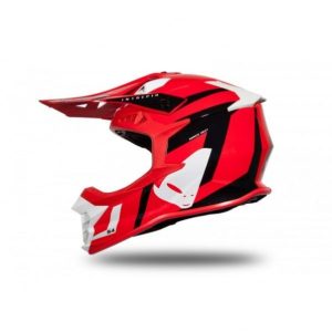 Casca motocross enduro Ufo Plast Intrepid, culoare rosu negru, marime M, UFO – ofertă, preț și specificații