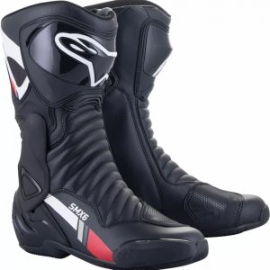 Cizme Alpinestars SMX-6 v2 culoare Negru Alb Rosu marimea 41