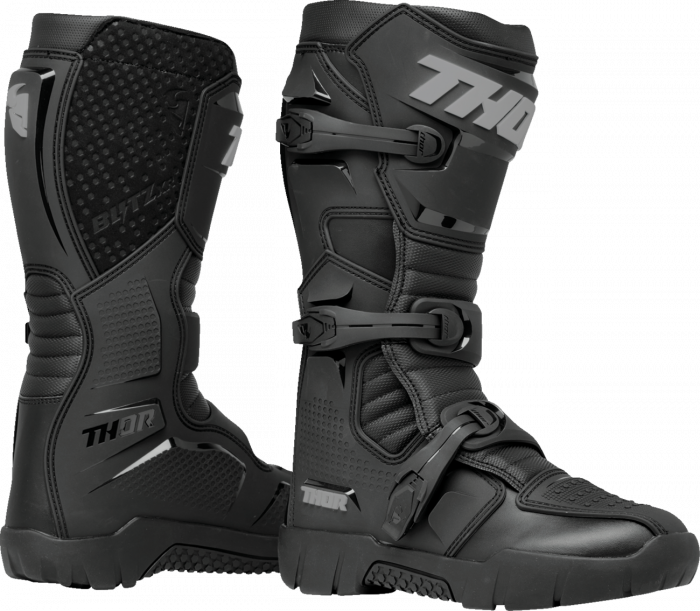 Cizme atv cross Thor Blitz XR TRL, culoare negru, marime 46, Thor – ofertă, preț și specificații
