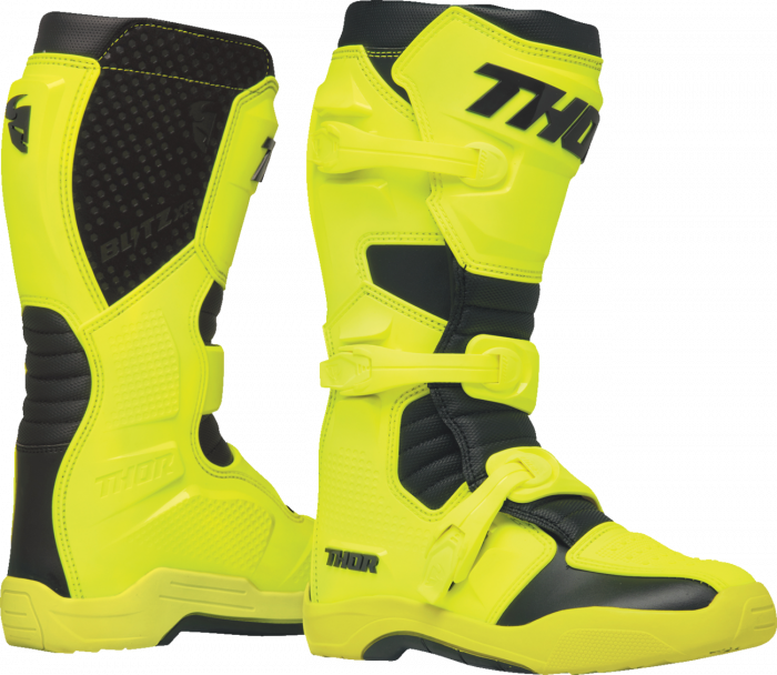 Cizme atv cross Thor Blitz XR, culoare galben negru, marime 47, Thor – ofertă, preț și specificații