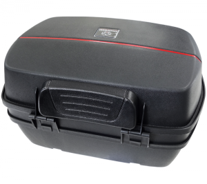 Cutie bagaje (top case), MR-688, 32l, culoare negru, reflector rosu, MMX