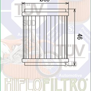 Filtru Ulei HF140 Hiflofiltro Husqvarna Yamaha