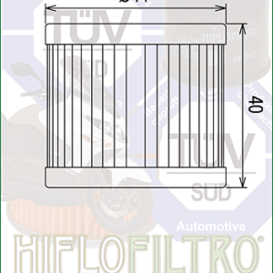 Filtru Ulei Hiflofiltro HF131 Hyosung