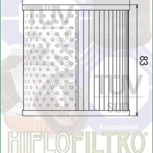 Filtru Ulei Hiflofiltro Kawasaki HF126 OEM 16099-002