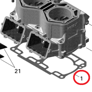 Garnitura cilindri 0.5mm Ski Doo 800