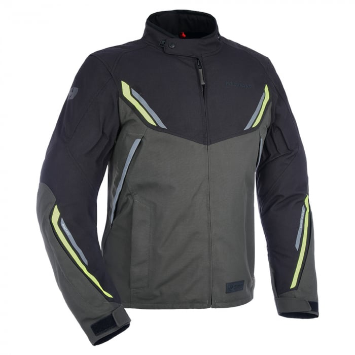 Geaca textila Oxford Hinterland MS, negru gri fluo, L, Oxford – ofertă, preț și specificații