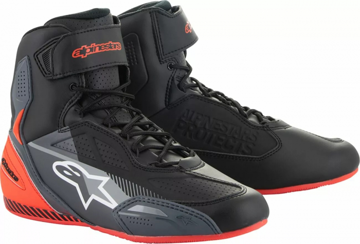 Ghete Alpinestars Faster-3, culoare negru rosu gri, marime 43, Alpinestars – ofertă, preț și specificații