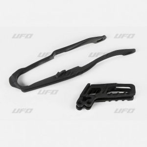 Kit patina + ghidaj lant (HO03691 HO03671) Honda CR 05-06, negre, UFO – ofertă, preț și specificații