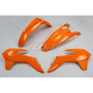 Kit plastice KTM EXC 2014, portocaliu, UFO
