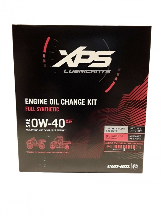 Kit schimb ulei full sintetic BPR XPS Can-Am 0W40