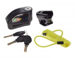 Lacat pentru disc cu alarma