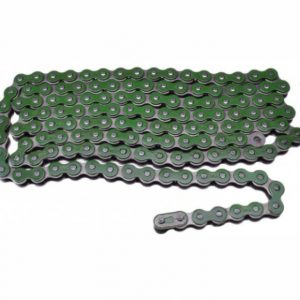 Lant transmisie moto atv Kmc, pas 420h, 138 zale, culoare verde, KMC – ofertă, preț și specificații