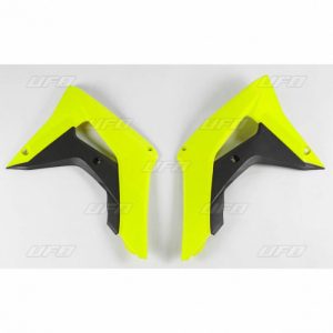 Laterale radiator Honda CRF450 17-18 CRF250 2018, galbene, UFO – ofertă, preț și specificații