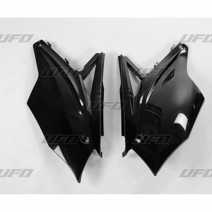 Laterale spate Kawasaki KXF450 16-18 KXF250 17-18 Laterale spate Kawasaki KXF450 16-18 KXF250 17-18,negre, UFO – ofertă, preț și specificații