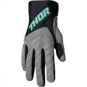 Manusi atv cross Thor Spectrum, culoare gri negru, marime XS, Thor – ofertă, preț și specificații