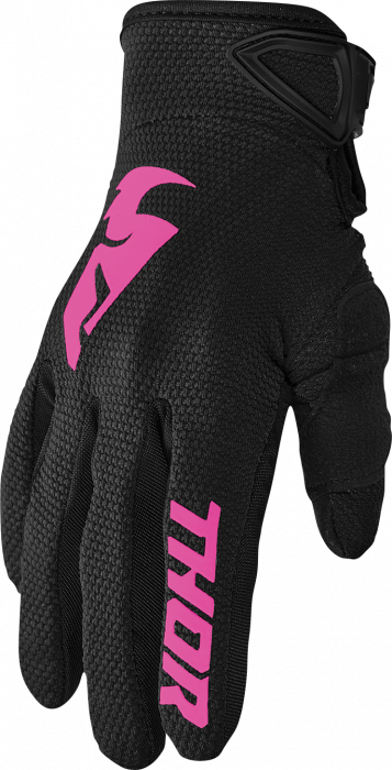 Manusi atv cross dame Thor Sector, culoare negru roz, marime XL, Thor – ofertă, preț și specificații