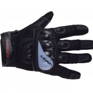 Manusi moto Leoshi piele textil
