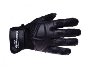 Manusi moto WM piele textil , culoare negru , marime M, InMotion