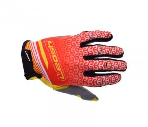 Manusi moto, mx, enduro, atv, marime S, culoare rosu galben, Leoshi