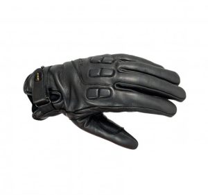 Manusi moto piele, LS2 Jazz Man, marime L, culoare negru, LS2