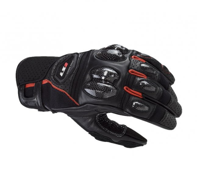 Manusi moto piele carbon LS2 Spark2
