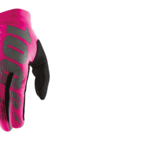 Manusi motocross 100% BRISKER culoare roz negru marime XL