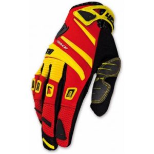 Manusi motocross Ufo Trace, rosu galben, XL, UFO – ofertă, preț și specificații