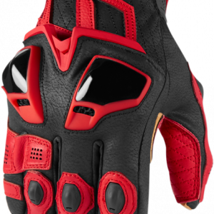 Manusi scurte  Icon Hypersport Short culoarea  Rosu marimea M