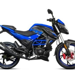 Motociclu Barton FR50cc, culoare negru albastru, Barton – ofertă, preț și specificații