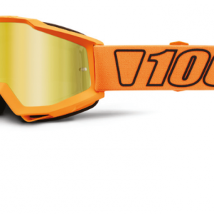 Ochelari Atv Cross 100% ACCURI Luminari lentila oglinda galben