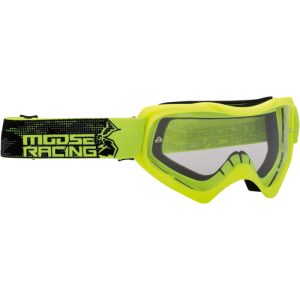 Ochelari atv cross Moose Racing Qualifier Agroid culoare Negru Verde