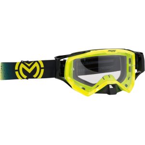 Ochelari atv cross Moose Racing XCR Pro Star culoare Negru Verde, Moose Racing – ofertă, preț și specificații